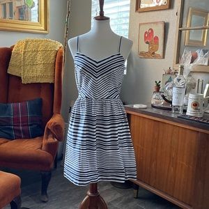 NWOT Bar iii nautical striped dress